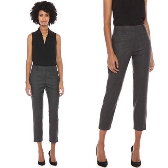 Theory Pants - Theory Treeca 2 New Pure Flannel Pants Gray size 0